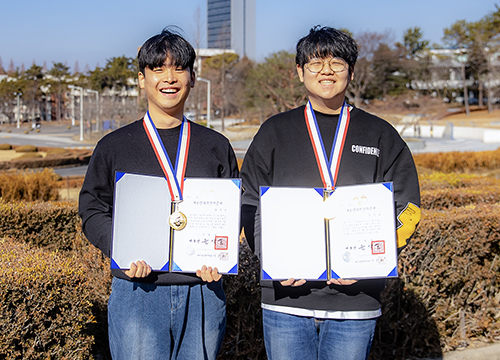 영남대 로봇공학과, 대통령과학장학생 2명 배출